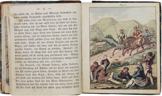 [Ино, или небольшие путевые приключения для развлечения молодежи / Под ред. Энгеля]. Ino oder kleine reise abenteuer zur unterhaltung für die jugend / Herausgegeben von Engel. Berlin: Druck und Verl. von C.F. Amelang, 1822.